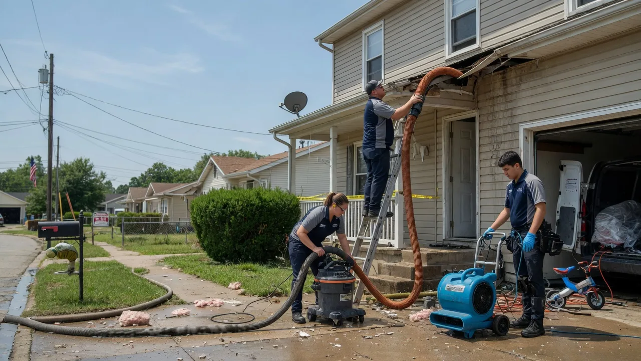 Water Damage Restoration in Leesville, OH near me